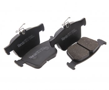 1 349 р. Колодки тормозные VW Golf (12-) AUDI A3 (12-) задние (4шт.) MANDO MANDO mbf015920 MANDO mbf015920  с доставкой в г. Кемерово. Увеличить фотографию 1