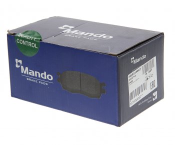 1 999 р. Колодки тормозные MAZDA 3 (13-) передние (4шт.) MANDO MANDO mbf015987 MANDO mbf015987  с доставкой в г. Кемерово. Увеличить фотографию 3
