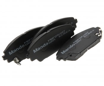 1 999 р. Колодки тормозные MAZDA 3 (13-) передние (4шт.) MANDO MANDO mbf015987 MANDO mbf015987  с доставкой в г. Кемерово. Увеличить фотографию 1