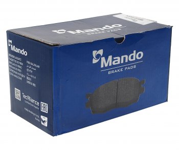 2 799 р. Колодки тормозные NISSAN Patrol (Y62) (10-) передние (4шт.) MANDO MANDO mbf016004 MANDO mbf016004  с доставкой в г. Кемерово. Увеличить фотографию 2