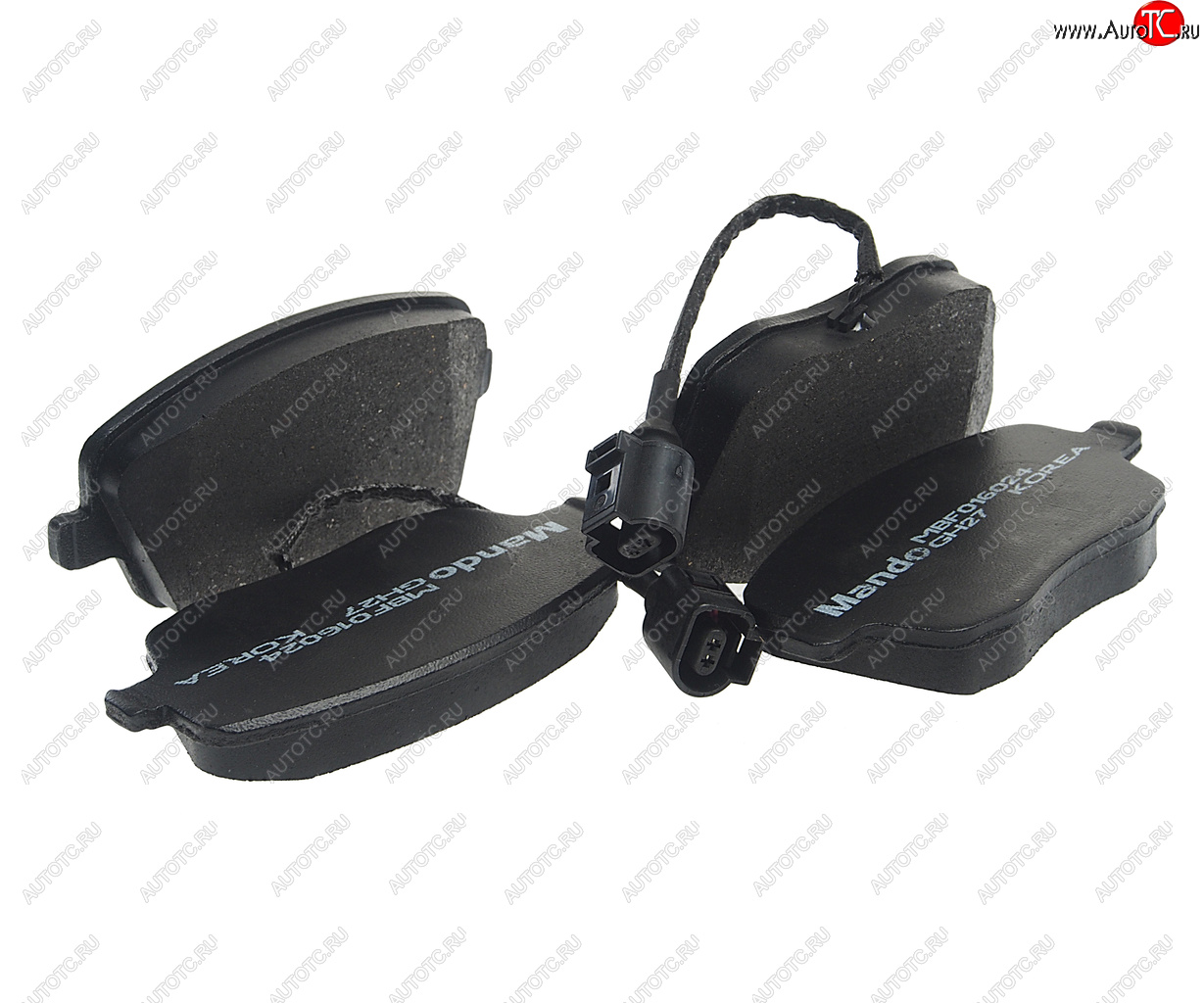 1 699 р. Колодки тормозные VW Polo (01) (1.21.9 D) SKODA Fabia передние (4шт.) MANDO MANDO mbf016024  с доставкой в г. Кемерово