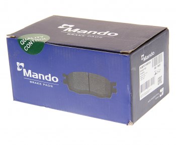 2 199 р. Колодки тормозные TOYOTA Yaris (06-) (1.01.31.5) передние (4шт.) MANDO MANDO mbf016033  с доставкой в г. Кемерово. Увеличить фотографию 2