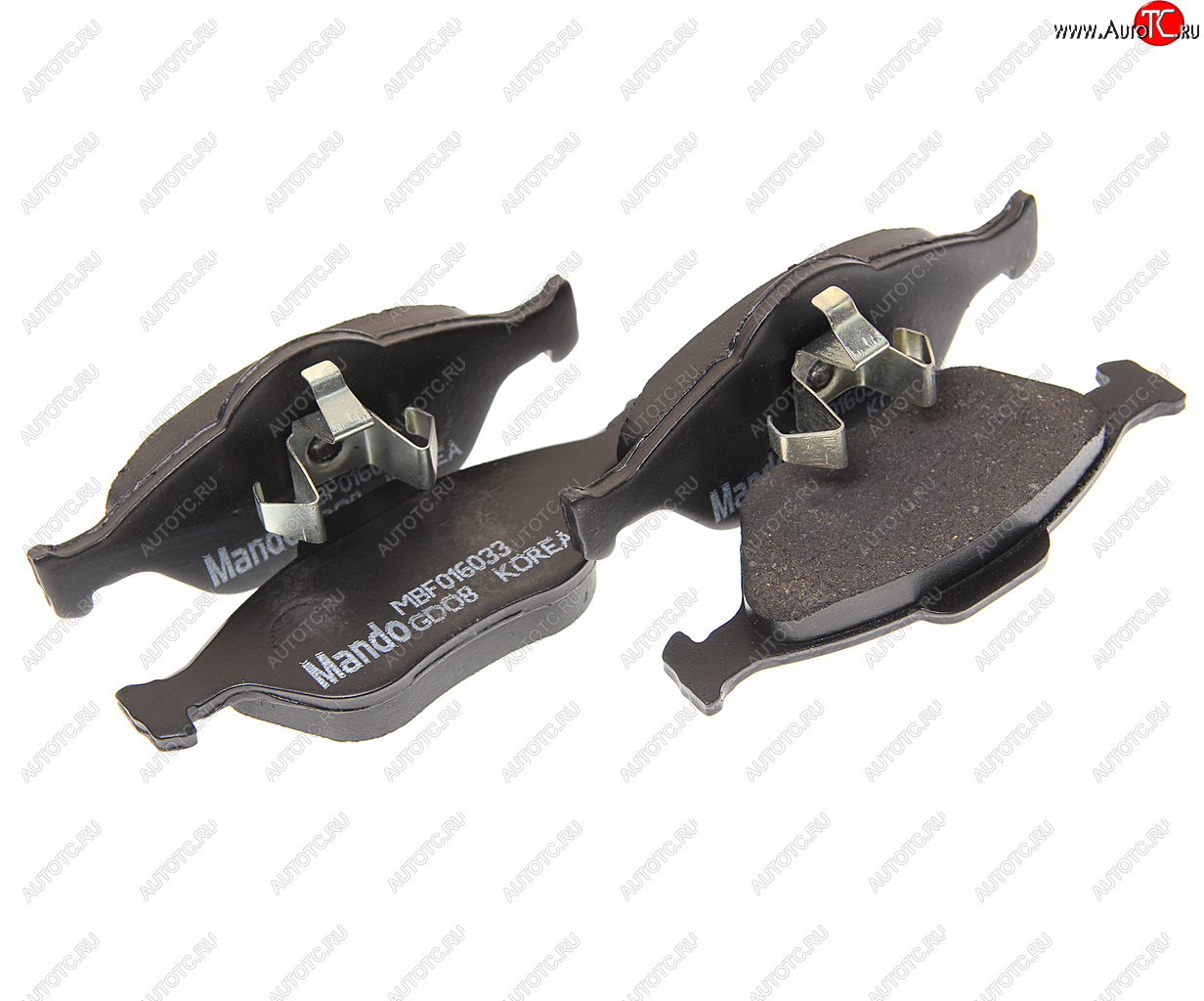 2 199 р. Колодки тормозные TOYOTA Yaris (06-) (1.01.31.5) передние (4шт.) MANDO MANDO mbf016033  с доставкой в г. Кемерово