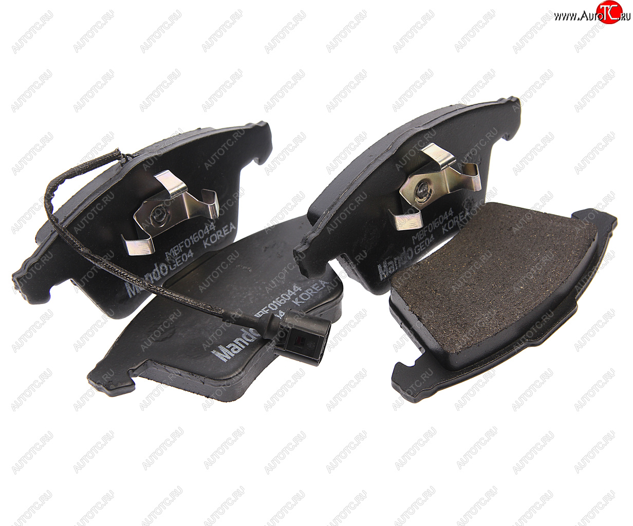 2 499 р. Колодки тормозные VW Touareg (06-10) передние (4шт.) MANDO MANDO mbf016044  с доставкой в г. Кемерово