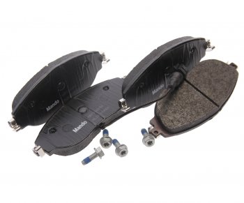 3 499 р. Колодки тормозные VW Golf (17-),Tiguan (16-) AUDI Q3 (17-) SKODA Kodiaq (17-) передние (4шт.) MANDO MANDO mbf016056  с доставкой в г. Кемерово. Увеличить фотографию 1