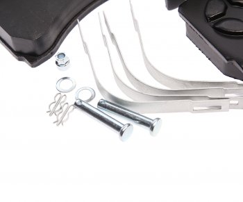 8 199 р. Колодки тормозные MERCEDES Actros дисковые (208x114x35) (4шт.) MANDO MANDO mbf016113  с доставкой в г. Кемерово. Увеличить фотографию 2