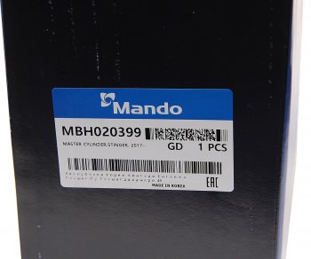 4 999 р. Цилиндр тормозной главный KIA Stinger (17-) MANDO MANDO mbh020399 MANDO mbh020399  с доставкой в г. Кемерово. Увеличить фотографию 5