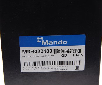 4 999 р. Цилиндр тормозной главный KIA Soul (18-) MANDO MANDO mbh020403 MANDO mbh020403  с доставкой в г. Кемерово. Увеличить фотографию 5