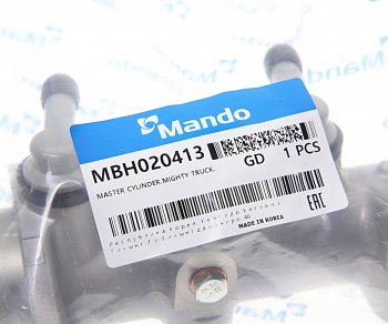 13 999 р. Цилиндр тормозной главный HYUNDAI EX6,8 дв.D4CC MANDO MANDO mbh020413  с доставкой в г. Кемерово. Увеличить фотографию 3