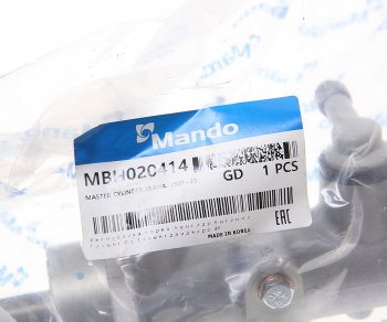 10 349 р. Цилиндр тормозной главный HYUNDAI HD35 (14-) MANDO MANDO mbh020414  с доставкой в г. Кемерово. Увеличить фотографию 3