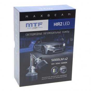6 799 р. Лампа светодиодная 12V HIR2 PX22d (2шт.) MTF MTF mbh2k6  с доставкой в г. Кемерово. Увеличить фотографию 4