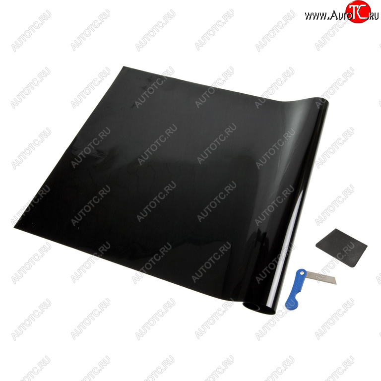 265 р. Пленка тонировочная 1% 0.5х3м Ultra Super Dark Black (блокировка УФ-99% ИК-12%) MEGAPOWER MEGAPOWER-AUTOMOTIVE m-bk-011  с доставкой в г. Кемерово