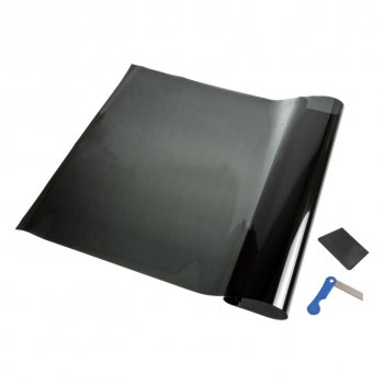 265 р. Пленка тонировочная 6% 0.5х3м Super Dark Black (блокировка УФ-95% ИК-13%) MEGAPOWER MEGAPOWER-AUTOMOTIVE m-bk-051  с доставкой в г. Кемерово. Увеличить фотографию 1