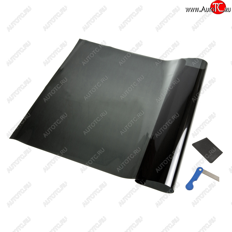 265 р. Пленка тонировочная 6% 0.5х3м Super Dark Black (блокировка УФ-95% ИК-13%) MEGAPOWER MEGAPOWER-AUTOMOTIVE m-bk-051  с доставкой в г. Кемерово