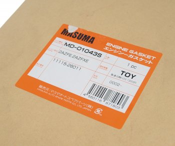 2 279 р. Прокладка головки блока TOYOTA Camry (01-06) (2.4) MASUMA MASUMA md-01043s  с доставкой в г. Кемерово. Увеличить фотографию 3