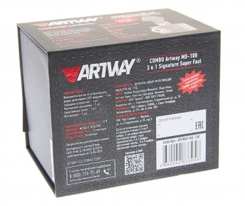 13 499 р. Видеорегистратор с радар-детектором GPS ARTWAY ARTWAY md-108  с доставкой в г. Кемерово. Увеличить фотографию 5