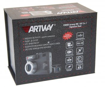 13 999 р. Видеорегистратор с радар-детектором GPS ARTWAY ARTWAY md-109  с доставкой в г. Кемерово. Увеличить фотографию 4