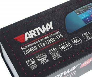 19 999 р. Видеорегистратор с радар-детектором в зеркале GPS ARTWAY ARTWAY md-175  с доставкой в г. Кемерово. Увеличить фотографию 9