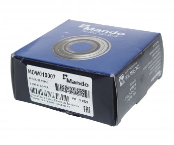 2 079 р. Подшипник ступицы HYUNDAI Elantra,Sonata 5 KIA Cerato (06-),Magentis передней MANDO MANDO mdw010007  с доставкой в г. Кемерово. Увеличить фотографию 2