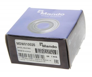 2 859 р. Подшипник ступицы HYUNDAI Solaris (10-) KIA Rio (11-) передней MANDO MANDO mdw010026  с доставкой в г. Кемерово. Увеличить фотографию 2
