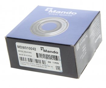 2 999 р. Подшипник ступицы NISSAN Almera Tino,Primer (P11,P12),X-Trail (T30) передней MANDO MANDO mdw010042  с доставкой в г. Кемерово. Увеличить фотографию 2