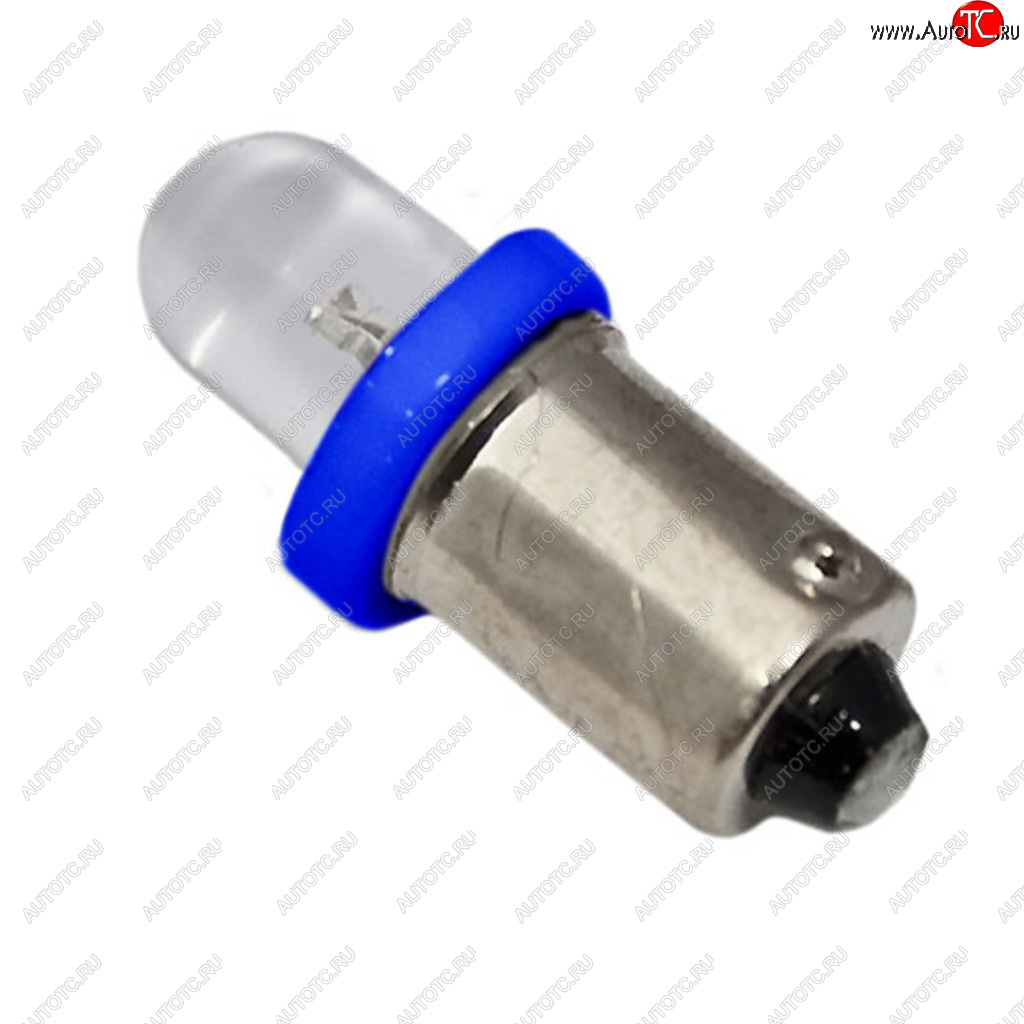 2 р. Лампа светодиодная 12V T4W 4W BA9s Round Blue MEGA ELECTRIC MEGA ELECTRIC me-0406b  с доставкой в г. Кемерово