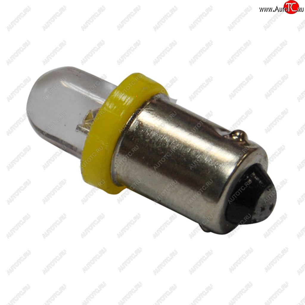 2 р. Лампа светодиодная 12V T4W BA9s Round Yellow MEGA ELECTRIC MEGA ELECTRIC me-0406y  с доставкой в г. Кемерово