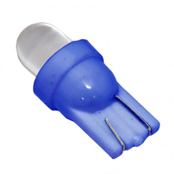 2 р. Лампа светодиодная 12V W5W T10W W2.1х9.5d бесцокольная Round Blue MEGA ELECTRIC MEGA ELECTRIC me-0407b  с доставкой в г. Кемерово. Увеличить фотографию 1