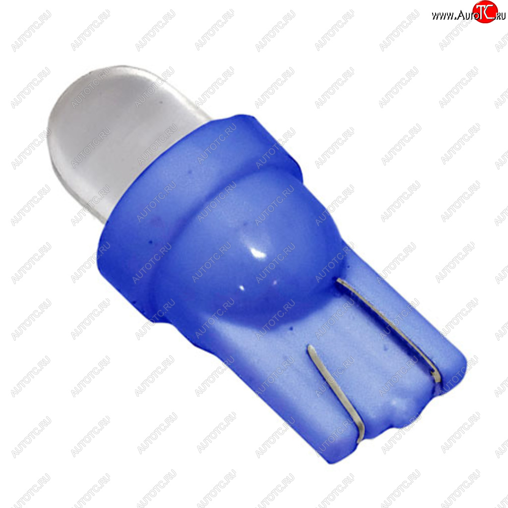 2 р. Лампа светодиодная 12V W5W T10W W2.1х9.5d бесцокольная Round Blue MEGA ELECTRIC MEGA ELECTRIC me-0407b  с доставкой в г. Кемерово