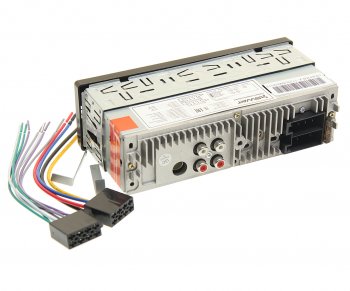 2 499 р. Магнитола автомобильная 1DIN 24V SWAT SWAT mex-1124ubw 24v  с доставкой в г. Кемерово. Увеличить фотографию 3