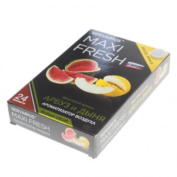 171 р. Ароматизатор под сиденье гелевый (арбуз и дыня) 100г NATURAL SCENT MAXI FRESH mf-102  с доставкой в г. Кемерово. Увеличить фотографию 1