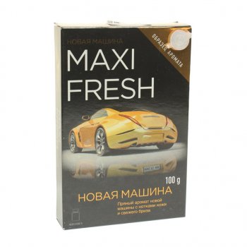171 р. Ароматизатор под сиденье гелевый (новая машина) 100г NATURAL SCENT MAXI FRESH mf-115  с доставкой в г. Кемерово. Увеличить фотографию 1