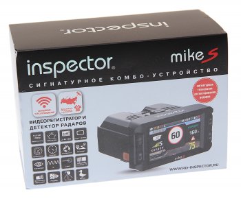 18 399 р. Видеорегистратор с радар-детектором GPS INSPECTOR INSPECTOR mike s  с доставкой в г. Кемерово. Увеличить фотографию 3