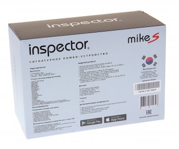 18 399 р. Видеорегистратор с радар-детектором GPS INSPECTOR INSPECTOR mike s  с доставкой в г. Кемерово. Увеличить фотографию 4