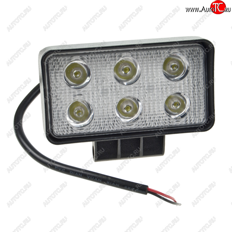 689 р. Фара рабочего света 110х60мм 09-18W (сфокусированный свет) MISTAR MISTAR mis-0918w spot  с доставкой в г. Кемерово