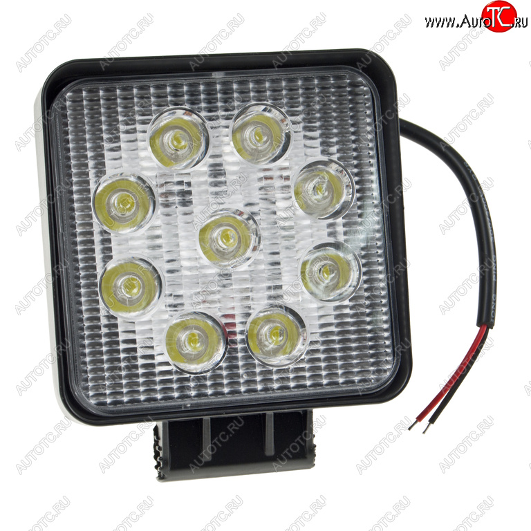 699 р. Фара рабочего света 115мм 27W (рассеянный свет) квадратная MISTAR MISTAR mis-27w flood(sq)  с доставкой в г. Кемерово