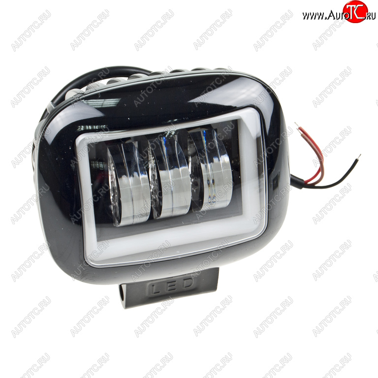 1 399 р. Фара рабочего света 120х100мм 30Вт с подсветкой MISTAR MISTAR mis-30w(sq)  с доставкой в г. Кемерово
