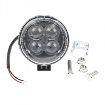 559 р. Фара рабочего света MIS-4D-12W 4LED 80х80мм MISTAR MISTAR mis-4d12w  с доставкой в г. Кемерово. Увеличить фотографию 2