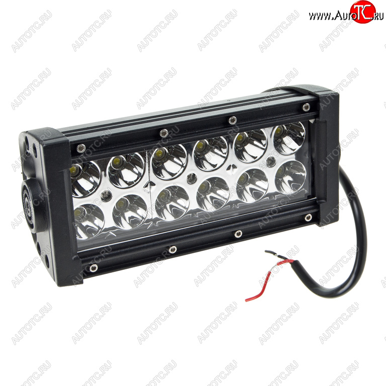 1 839 р. Фара рабочего света 190х80мм A-36W 12LED (сфокусированный свет) MISTAR MISTAR mis-a36w spot  с доставкой в г. Кемерово