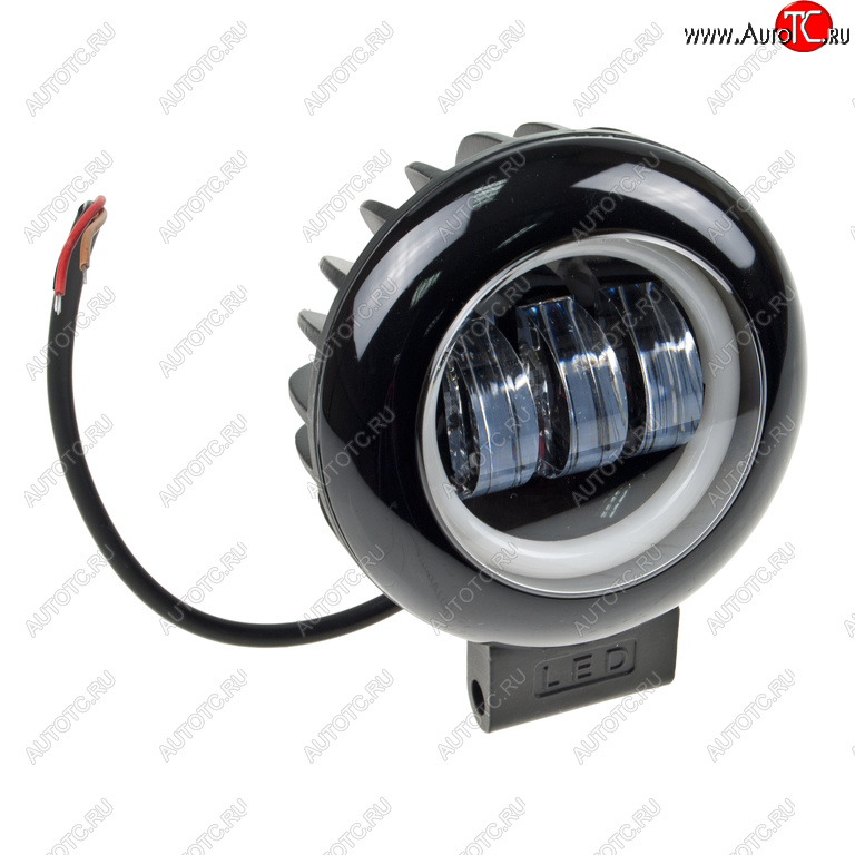 1 469 р. Фара рабочего света круглая 120x120мм 30Вт с подсветкой MISTAR MISTAR mis-r30w(sq)  с доставкой в г. Кемерово