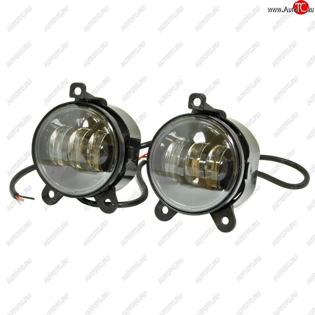 2 559 р. Фара противотуманная ЛАДА Priora светодиодная 12V White (к-т 2шт.) MISTAR MISTAR mis-rh070  с доставкой в г. Кемерово