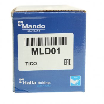 1 249 р. Колодки тормозные DAEWOO Matiz (98-) CHEVROLET Spark (05-) задние барабанные (4шт.) MANDO MANDO mld01  с доставкой в г. Кемерово. Увеличить фотографию 4