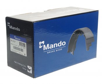1 399 р. Колодки тормозные CHEVROLET Aveo (03-) задние барабанные (4шт.) MANDO MANDO mld07  с доставкой в г. Кемерово. Увеличить фотографию 3