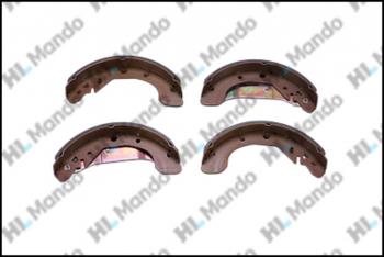 2 199 р. Колодки тормозные CHEVROLET Rezzo задние барабанные (4шт.) MANDO MANDO mld08  с доставкой в г. Кемерово. Увеличить фотографию 2