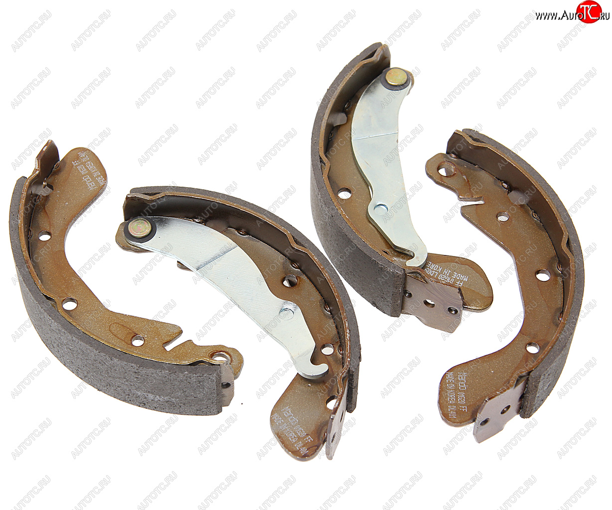 1 279 р. Колодки тормозные DAEWOO Nexia,Espero,Lanos,Nubira (88-) задние барабанные (4шт.) MANDO MANDO mld09 MANDO mld09  с доставкой в г. Кемерово