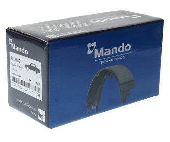 979 р. Колодки тормозные HYUNDAI Accent (95-) задние барабанные (4шт.) MANDO MANDO mlh02  с доставкой в г. Кемерово. Увеличить фотографию 3