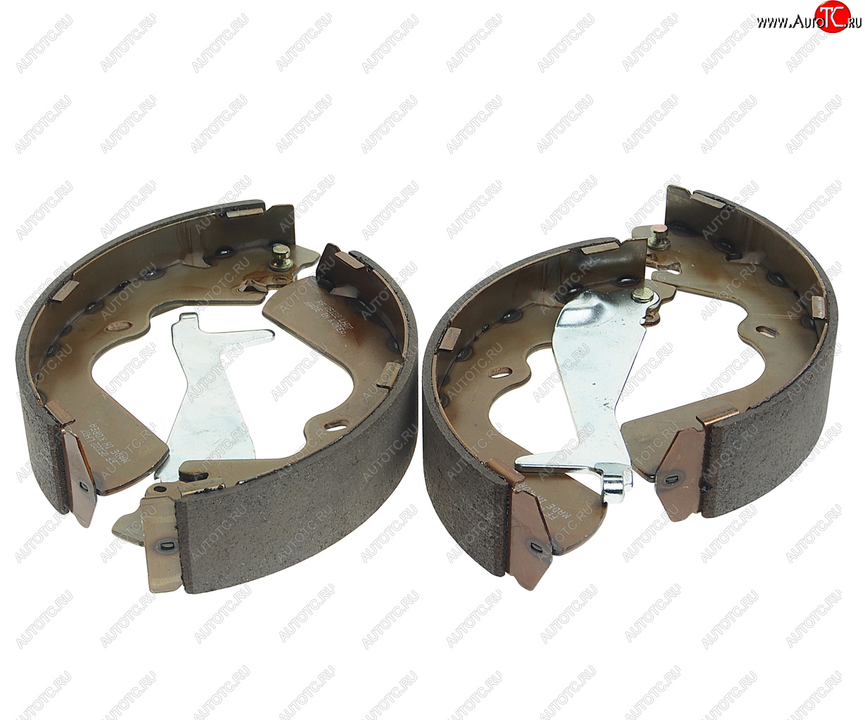 2 199 р. Колодки тормозные задние барабанные (4шт.) MANDO Hyundai Starex/H1 A1 рестайлинг (2004-2007)  с доставкой в г. Кемерово