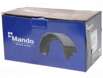 1 499 р. Колодки тормозные HYUNDAI Santa Fe (00-) задние барабанные (4шт.) MANDO MANDO mlh22  с доставкой в г. Кемерово. Увеличить фотографию 2