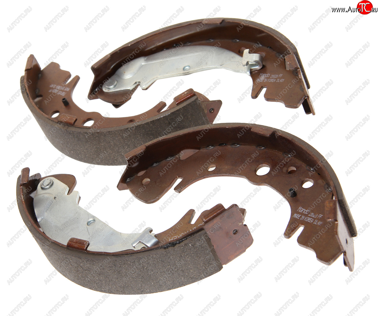 1 499 р. Колодки тормозные HYUNDAI Santa Fe (00-) задние барабанные (4шт.) MANDO MANDO mlh22  с доставкой в г. Кемерово