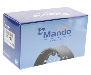 2 179 р. Колодки тормозные HYUNDAI Santa Fe (05-) задние барабанные (4шт.) MANDO MANDO mlh26 MANDO mlh26  с доставкой в г. Кемерово. Увеличить фотографию 3